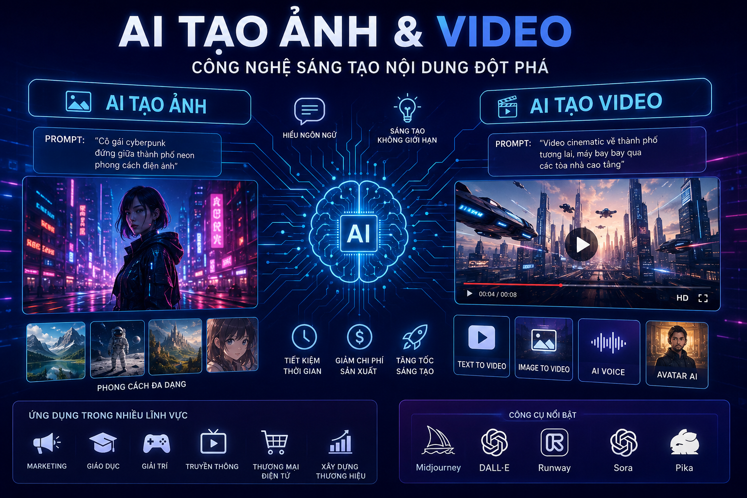 AI Tạo Ảnh & Video: Xu Hướng Công Nghệ Đột Phá Đang Thay Đổi Internet Năm 2026